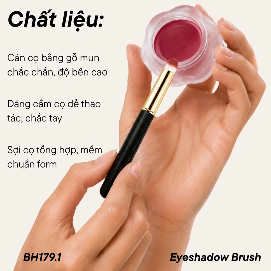  Cọ Tán Phấn Mắt BH Cosmetics Eyeshadow Brush BH179.1